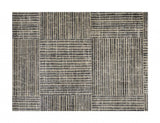 2' X 3' Modern Geo Lines in Squares Washable Floor Mat - Homeroots - Flyclothing LLC