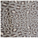 2' X 4' Gray and Brown Cheetah Washable Floor Mat - Homeroots - Flyclothing LLC