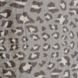 2' X 4' Gray and Brown Cheetah Washable Floor Mat - Homeroots - Flyclothing LLC