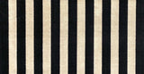 2' X 4' Black and Tan Wide Stripe Washable Floor Mat - Homeroots - Flyclothing LLC