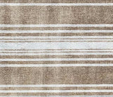 2' X 3' Sandy Shores Regatta Stripe Washable Floor Mat - Homeroots - Flyclothing LLC