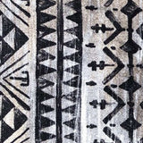 2' X 6' Black and Gray Aztec Washable Runner Rug - Homeroots - Flyclothing LLC