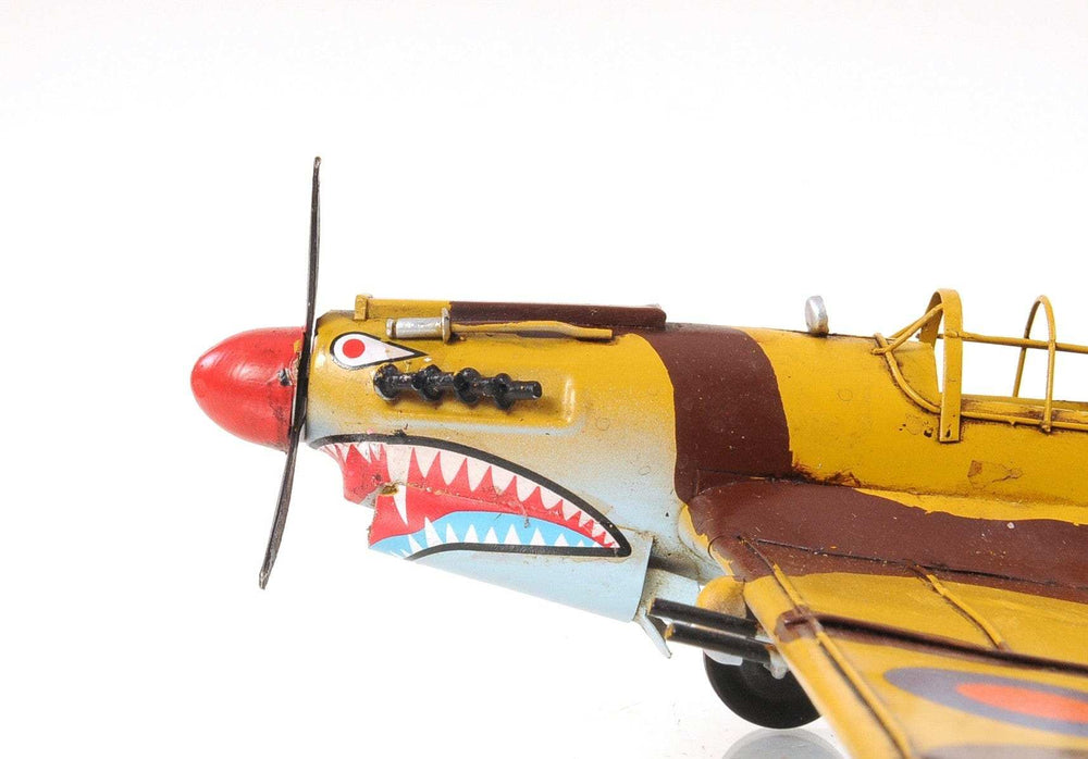 c1941 Curtiss Hawk 81A Sculpture - Homeroots - Flyclothing LLC