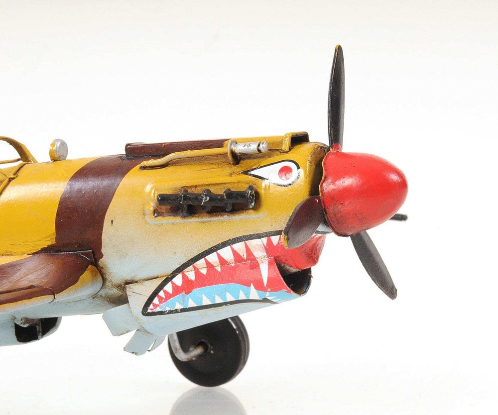 c1941 Curtiss Hawk 81A Sculpture - Homeroots - Flyclothing LLC