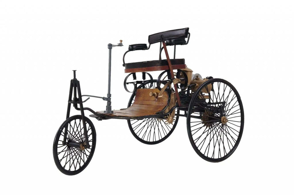 c1886 Three Wheeled Mercedes Benz Motor Car Sculpture - Homeroots - Flyclothing LLC