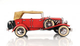 c1933 Vintage Red Duesenberg Model J Sculpture - Homeroots - Flyclothing LLC