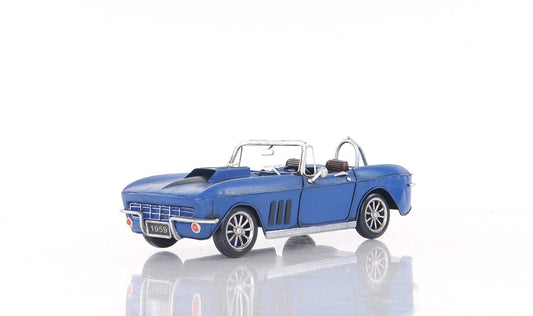 Blue Corvette Stingray Sculpture - Homeroots - Flyclothing LLC