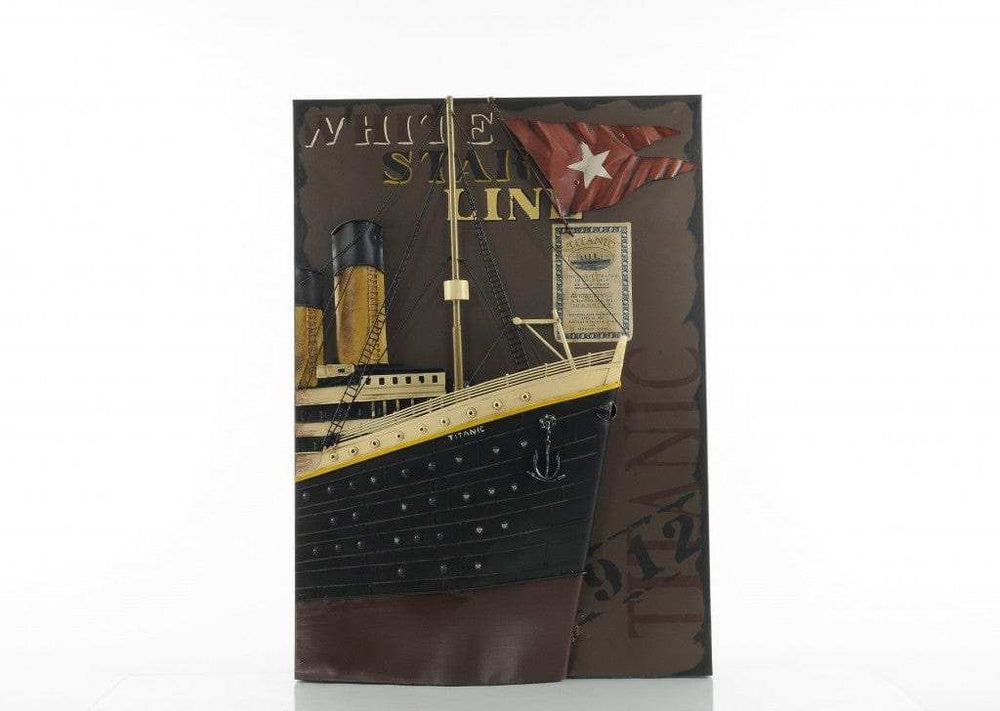1912 RMS Titanic 3D Front Bow Painting - Homeroots - Flyclothing LLC