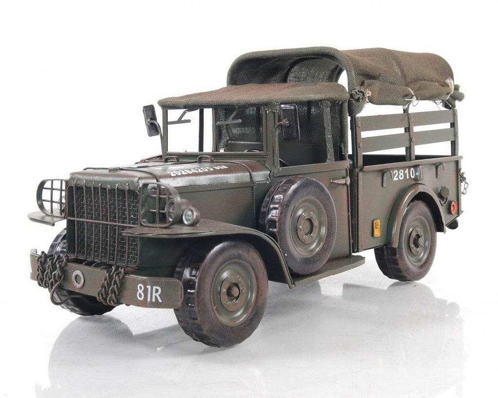 c1951 Dodge M42 Command Truck Sculpture - Homeroots - Flyclothing LLC