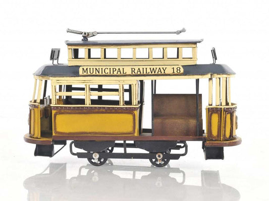 Railway Cable Car Sculpture - Homeroots - Flyclothing LLC