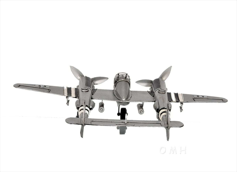 c1941 Lockheed P-38 Lightning Fighter Sculpture - Homeroots - Flyclothing LLC