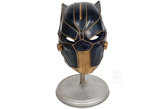 Black Panther Helmet Sculpture - Homeroots - Flyclothing LLC