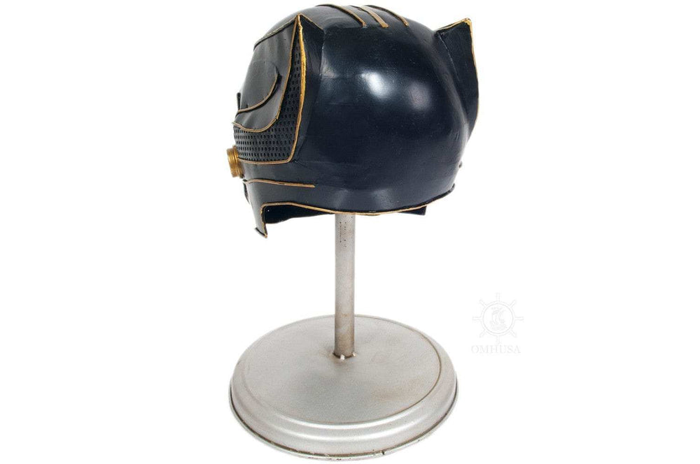 Black Panther Helmet Sculpture - Homeroots - Flyclothing LLC