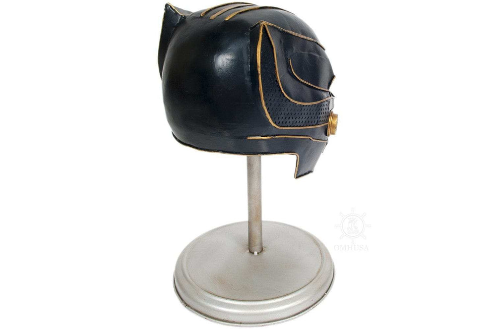 Black Panther Helmet Sculpture - Homeroots - Flyclothing LLC