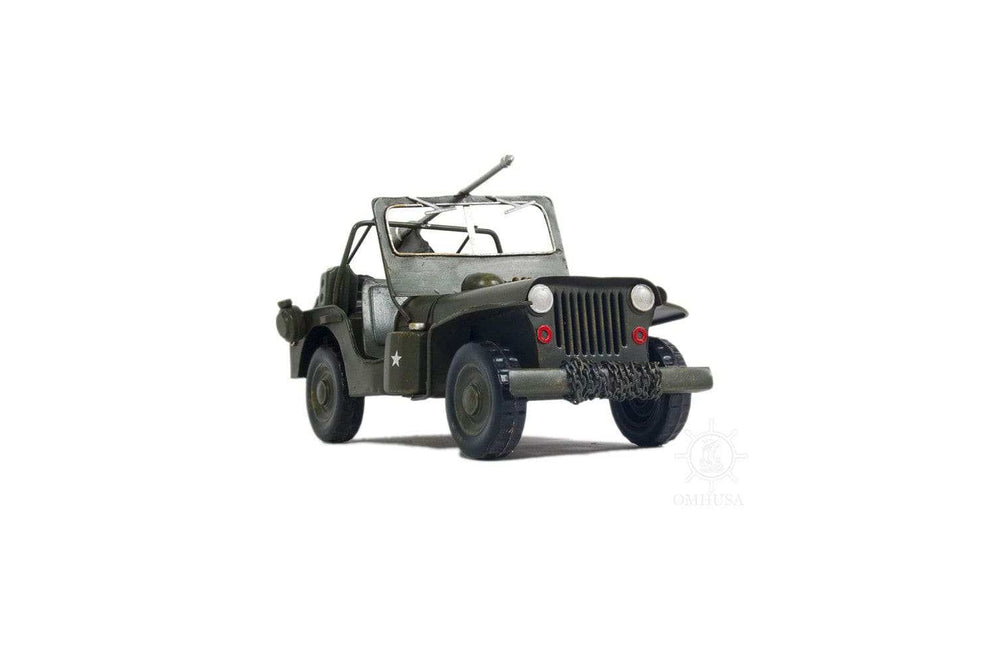 c1941 Green Willys MB Overland Jeep - Homeroots - Flyclothing LLC