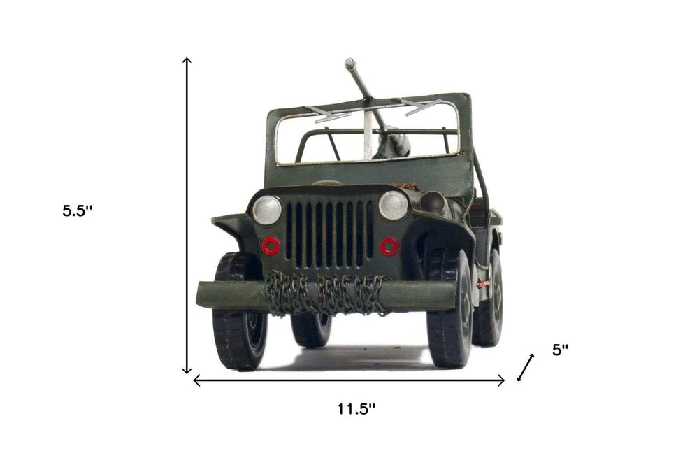 c1941 Green Willys MB Overland Jeep - Homeroots - Flyclothing LLC