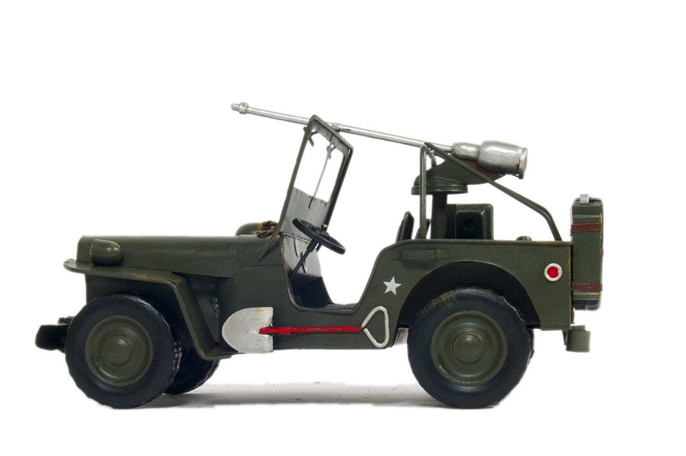 c1941 Green Willys MB Overland Jeep - Homeroots - Flyclothing LLC