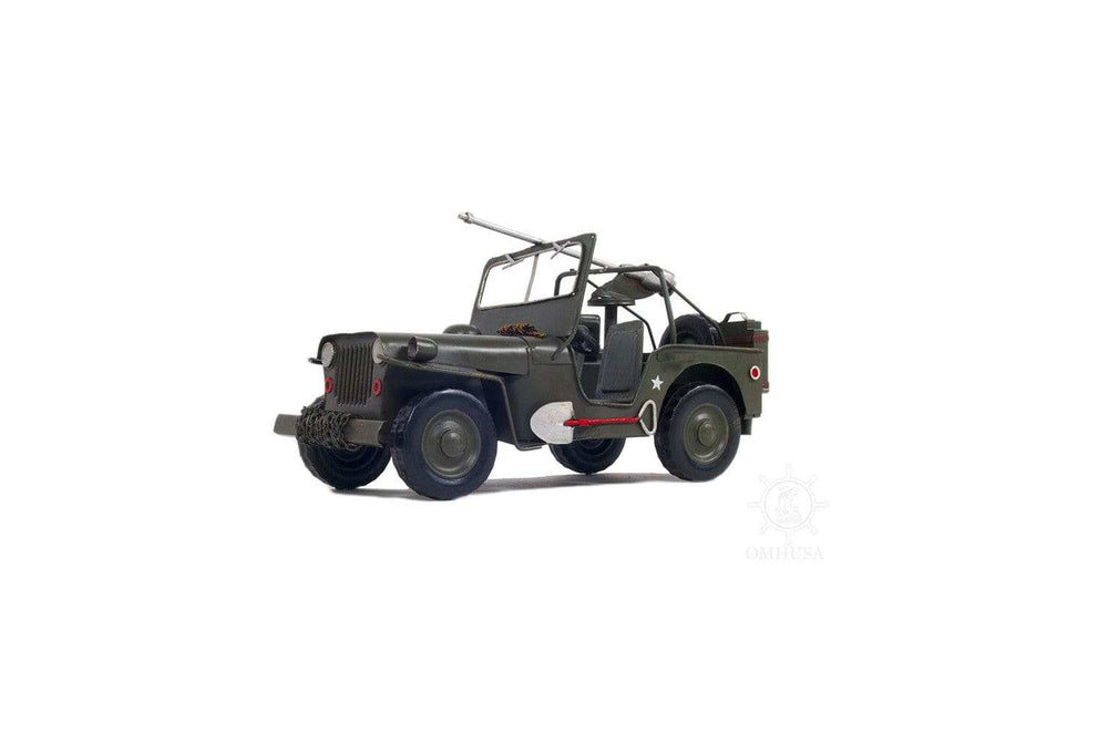 c1941 Green Willys MB Overland Jeep - Homeroots - Flyclothing LLC