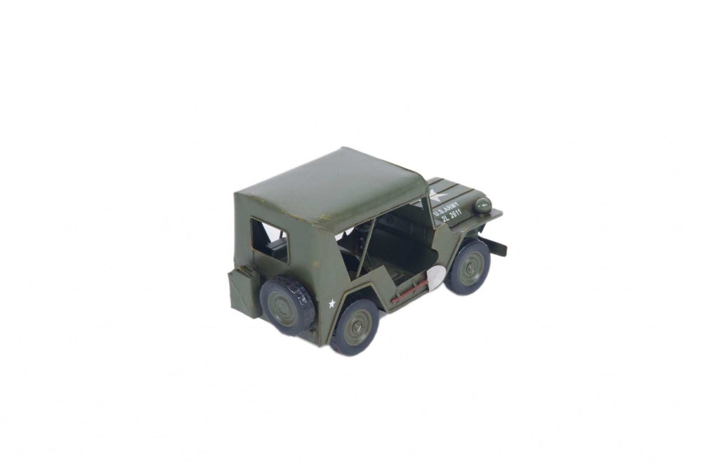 c1940 Willys Quad Overland Jeep Sculpture - Homeroots - Flyclothing LLC