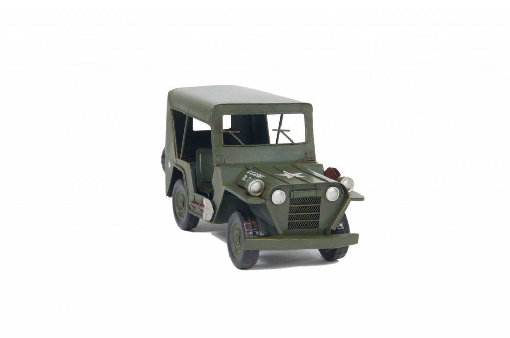 c1940 Willys Quad Overland Jeep Sculpture - Homeroots - Flyclothing LLC