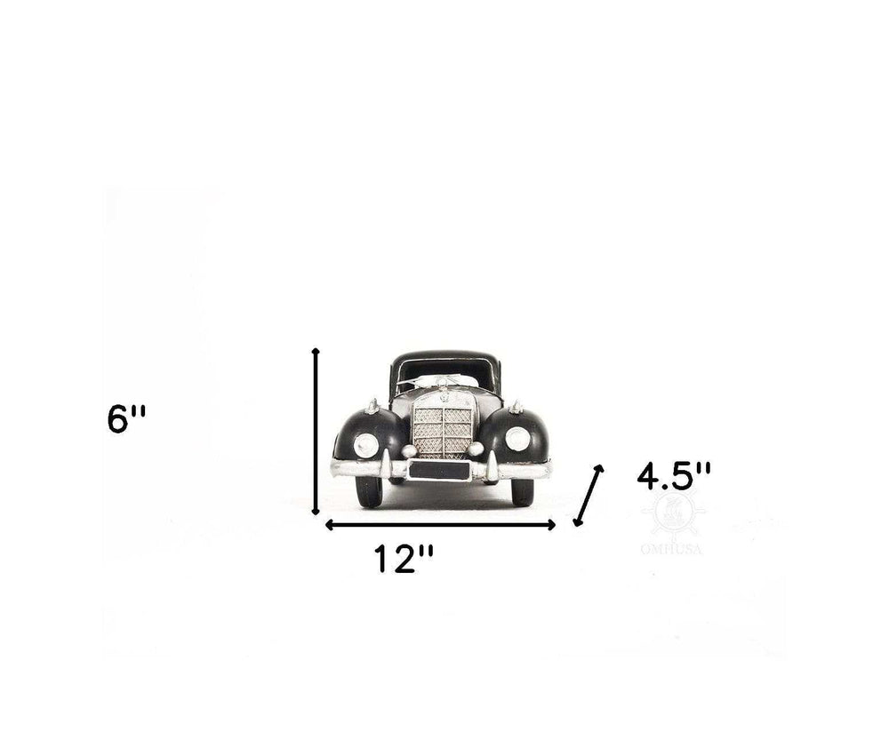 c1937 Plymouth P4 Deluxe Black Sculpture - Homeroots - Flyclothing LLC