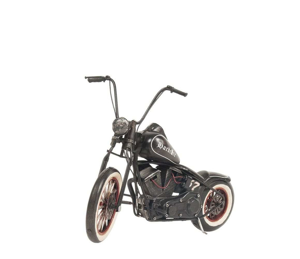 Hardcore 67 Chopper Decorative Motorcycle Sculpture - Homeroots - Flyclothing LLC