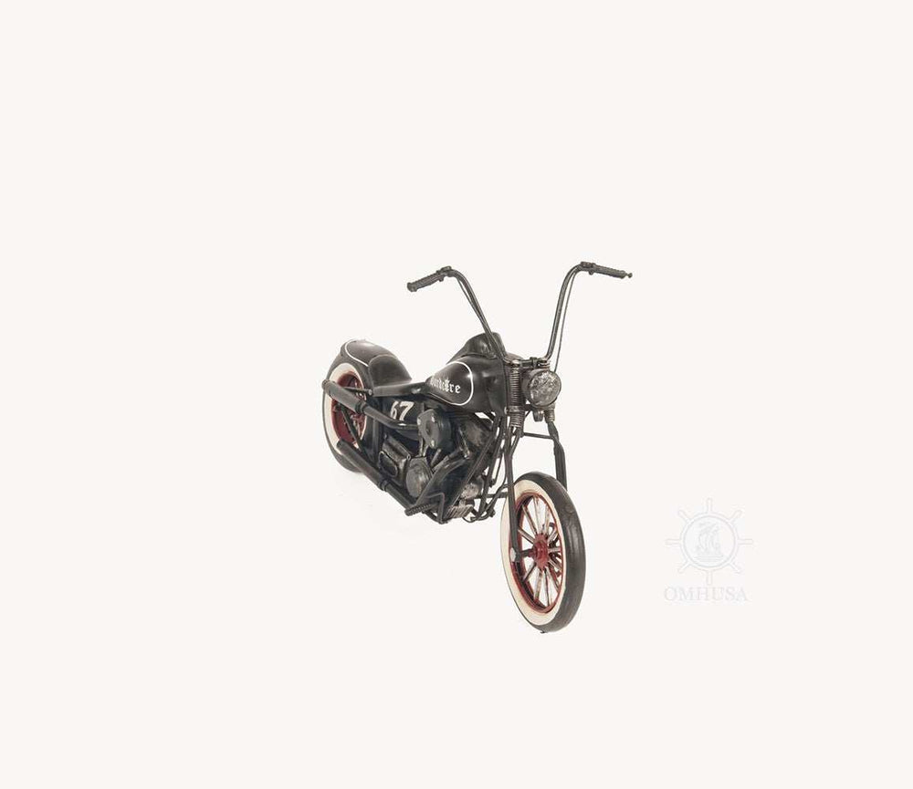 Hardcore 67 Chopper Decorative Motorcycle Sculpture - Homeroots - Flyclothing LLC