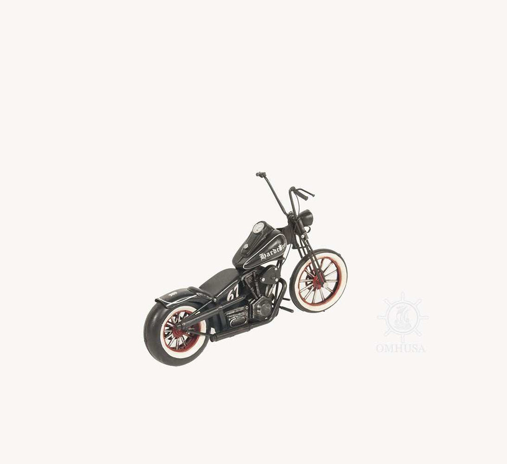 Hardcore 67 Chopper Decorative Motorcycle Sculpture - Homeroots - Flyclothing LLC