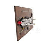 c1943 Grey Mustang P51 Frame - Homeroots - Flyclothing LLC