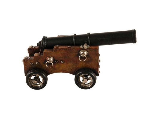 Warship Canon Sculpture - Homeroots - Flyclothing LLC