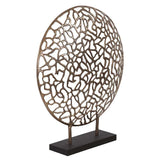 Bronze and Black Abstract Coral Sculpture - Homeroots - Flyclothing LLC