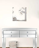 Set of 4 Whitewashed Arabesque Carved Wall Art - Homeroots - Flyclothing LLC