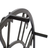 Round Decorative Gear Iron Wall Clock - Homeroots - Flyclothing LLC