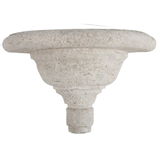 Torch Shaped Cement Wall Shelf - Homeroots - Flyclothing LLC