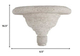 Torch Shaped Cement Wall Shelf - Homeroots - Flyclothing LLC