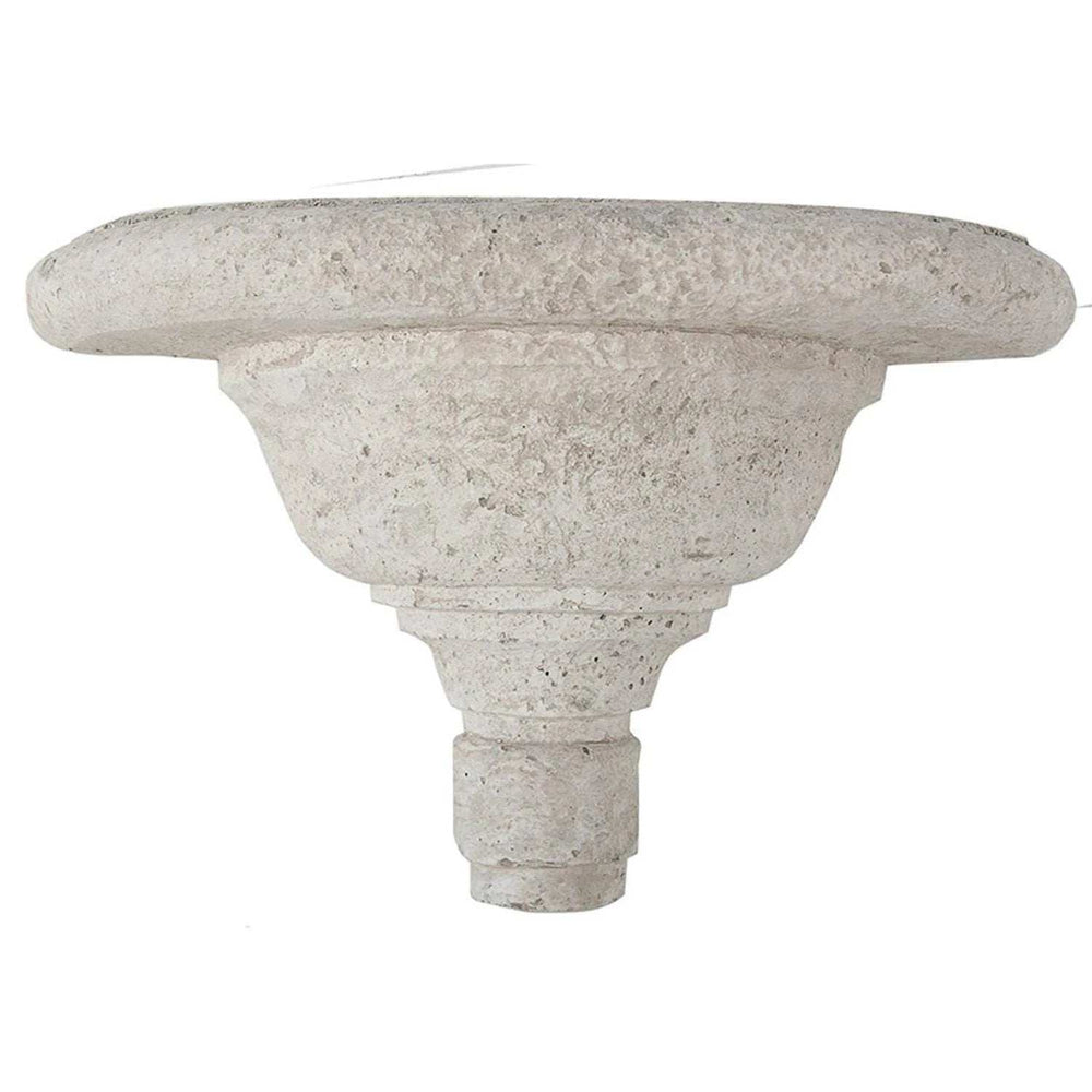 Torch Shaped Cement Wall Shelf - Homeroots - Flyclothing LLC