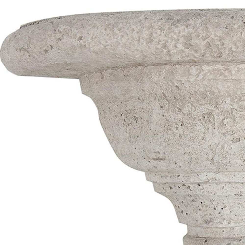 Torch Shaped Cement Wall Shelf - Homeroots - Flyclothing LLC