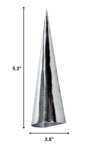 Silver Crocodile Wall Mount Pocket Vase - Homeroots - Flyclothing LLC