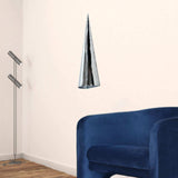 Silver Crocodile Wall Mount Pocket Vase - Homeroots - Flyclothing LLC