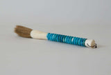 Shades of Aqua Jade Abacus Disc Decorative Calligraphy Brush - Homeroots - Flyclothing LLC