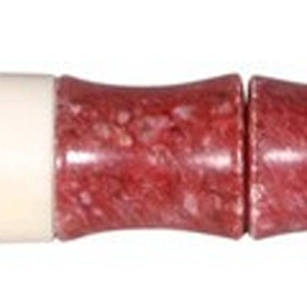 Red Spotted Jade Faux Bamboo Decorative Calligraphy Brush - Homeroots - Flyclothing LLC
