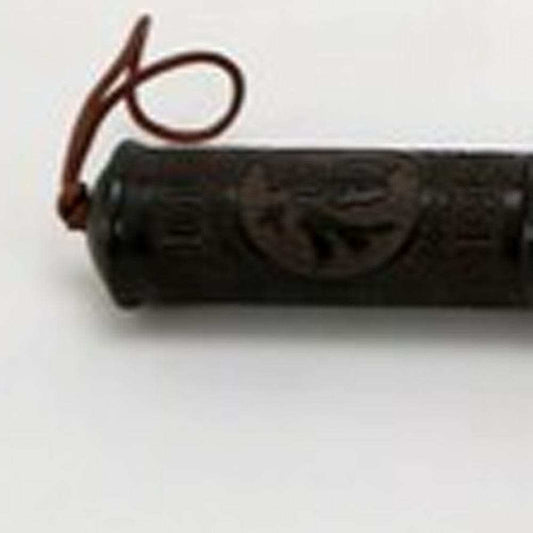 Brown Carved Scroll Wood Decorative Calligraphy Brush - Homeroots - Flyclothing LLC