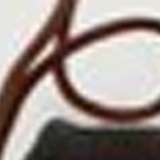 Brown Carved Scroll Wood Decorative Calligraphy Brush - Homeroots - Flyclothing LLC