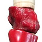 Red Chunky Coral Decorative Calligraphy Brush - Homeroots - Flyclothing LLC