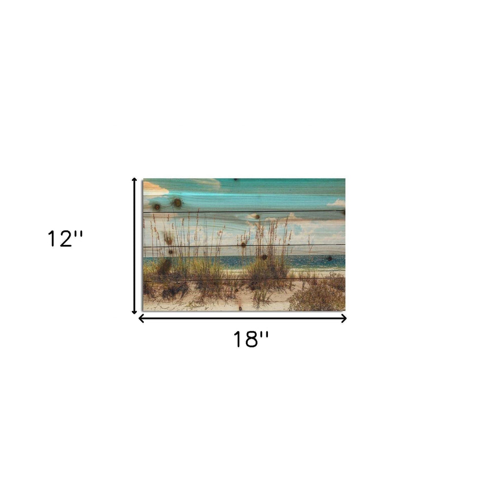 Ocean Sand Dunes Unframed Photograph Wall Art - Homeroots - Flyclothing LLC