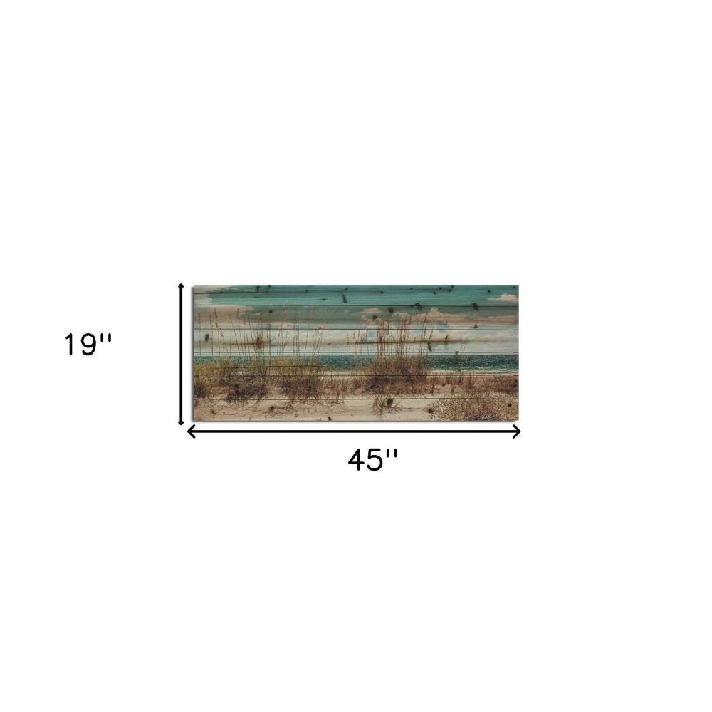 Long Ocean Sand Dunes Unframed Photograph Wall Art - Homeroots - Flyclothing LLC