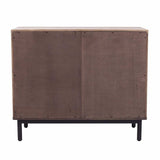 Modern Farmhouse Rustic Natural Accent Storage Cabinet - Homeroots - Flyclothing LLC