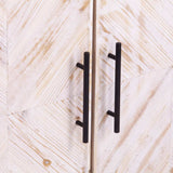 Modern Farmhouse Rustic Natural Accent Storage Cabinet - Homeroots - Flyclothing LLC