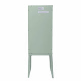 Pale Green Crosshatch Accent Storage Cabinet - Homeroots - Flyclothing LLC