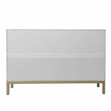White and Gold Moroccan Dynasty Two Door Accent Cabinet - Homeroots - Flyclothing LLC